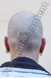 Hair Man White Jewel Average Bald
